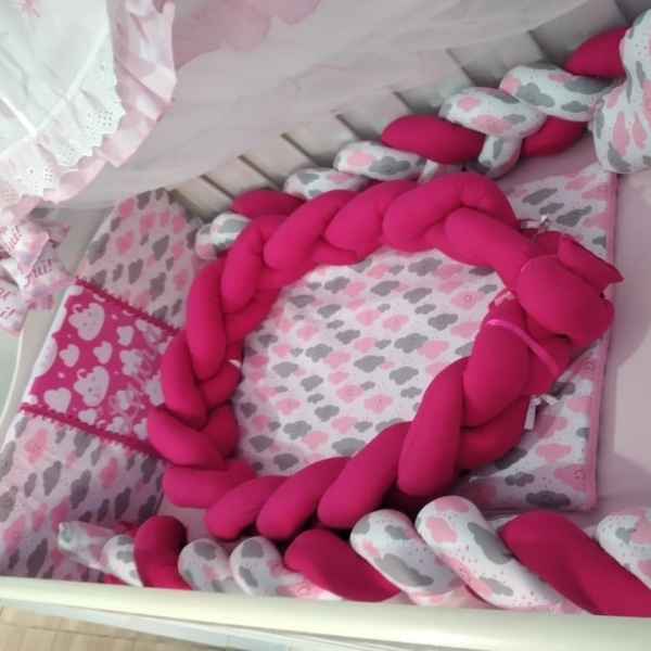 Protetor de Berço com Ninho (Imagem Principal)