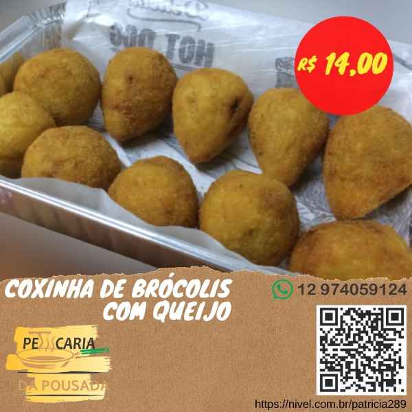 Coxinha de Brocolis e Queijo (Imagem Principal)