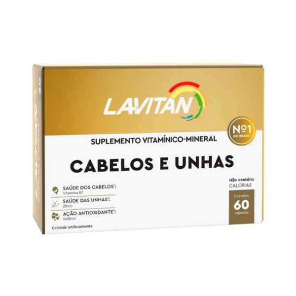 Lavitan Cabelos e Unhas 60 Cápsulas (Imagem Principal)