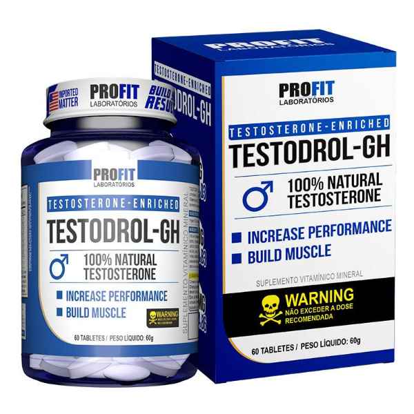 Pré Hormonal Testodrol Gh - 60 Tabs Original - Profit Labs (Imagem Principal)