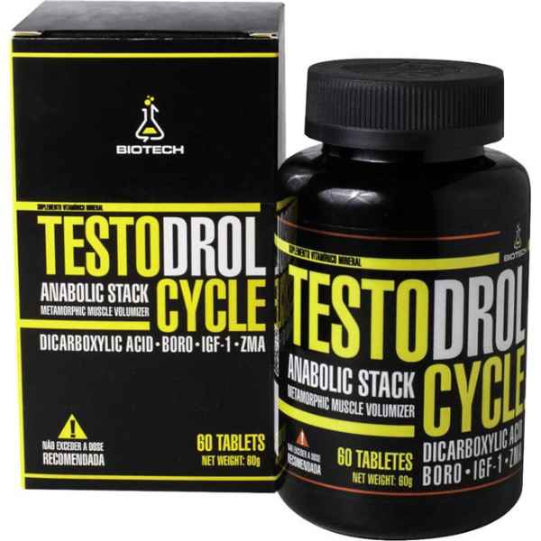 Testodrol Cycle 60 tabs Biotech (Imagem Principal)