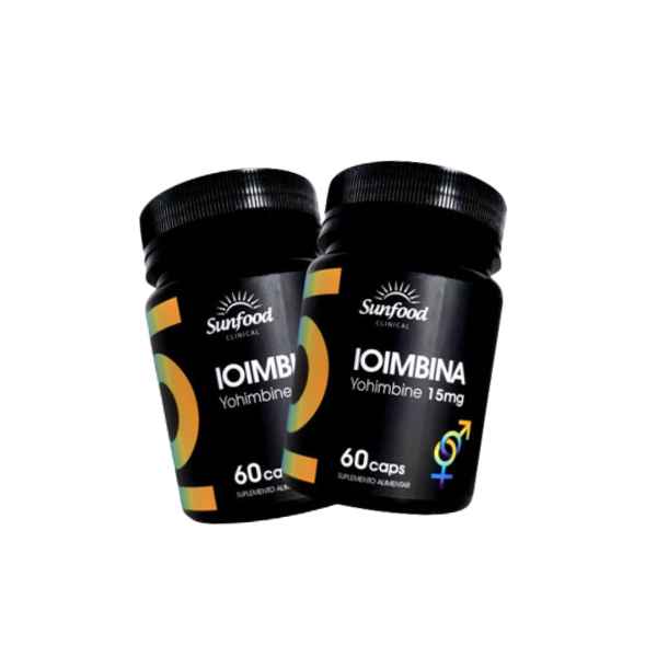Ioimbina 15mg Sunfood 60 Cápsulas (Imagem Principal)