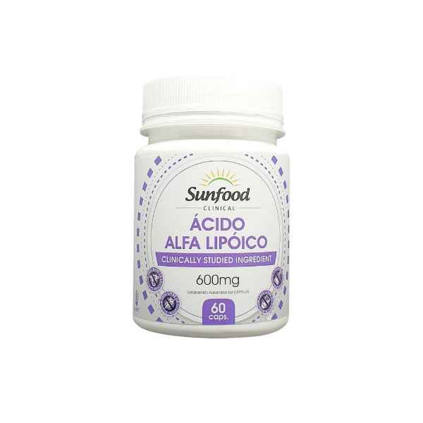 Ácido Alfa Lipóico 600 mg 60 Cáps (Imagem Principal)
