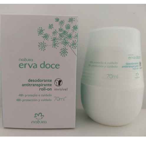 Desodorante Antitranspirante Roll-on Erva Doce (Imagem Principal)