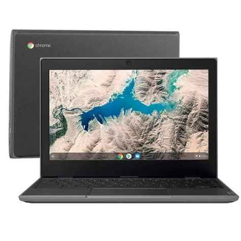 Chromebook Lenovo 100E 81MA001TBR Intel Celeron - 4GB 32GB eMMC 11,6” Chrome OS (Imagem Principal)