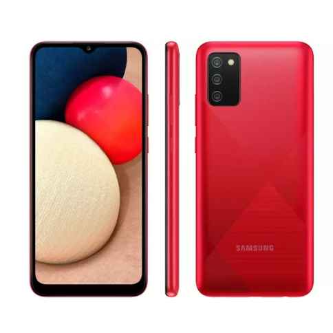 Smartphone Samsung Galaxy A02s 32GB Azul, Vermelho, Preto 4G - Octa-Core 3GB RAM 6,5” Câm. Tripla + Selfie 5MP (Imagem Principal)