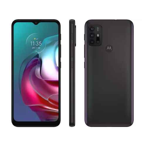 Smartphone Motorola Moto G30 128GB White Lilac/Dark Prism 4G - 4GB RAM Tela 6,5” Câm. Quádrupla + Selfie 13MP (Imagem Principal)