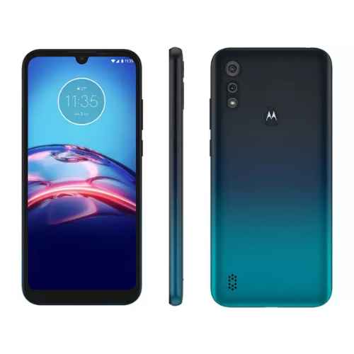 Smartphone Motorola Moto E6S 64GB Azul Navy 4G - Octa-Core 4GB RAM 6,1” Câm. Dupla + Selfie 5MP (Imagem Principal)