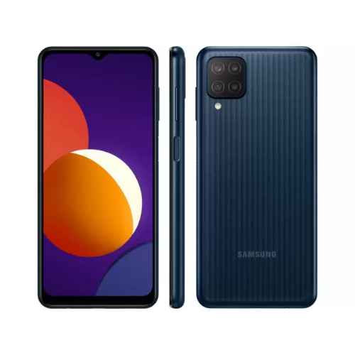 Smartphone Samsung Galaxy M12 64GB Verde/Azul/Preto 4G - 4GB RAM Tela 6,5” Câm. Quádrupla + Selfie 8MP (Imagem Principal)