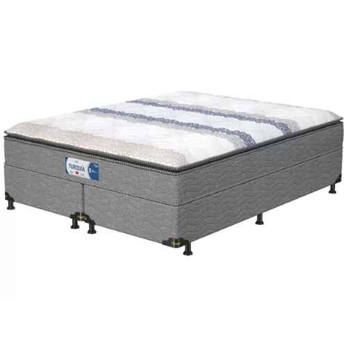Cama Box Queen (Box + Colchão) Probel - Mola 64cm de Altura Turquia (Imagem Principal)