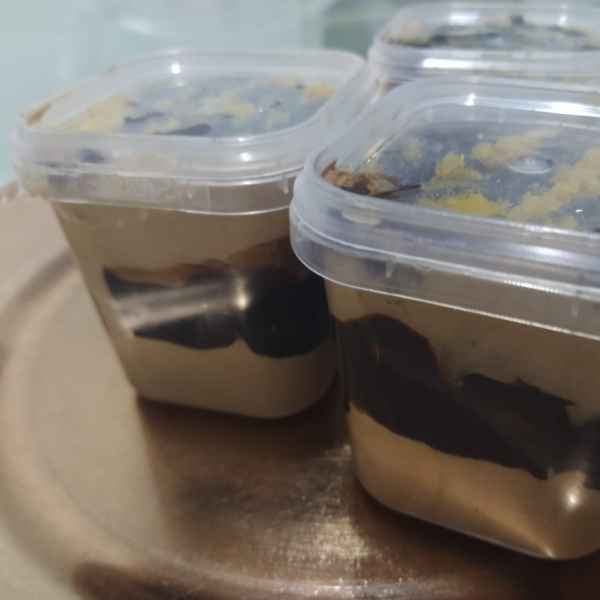 Bolo de Pote - Cenoura com Chocolate (Sem Glúten e Sem Lactose) (Imagem Principal)