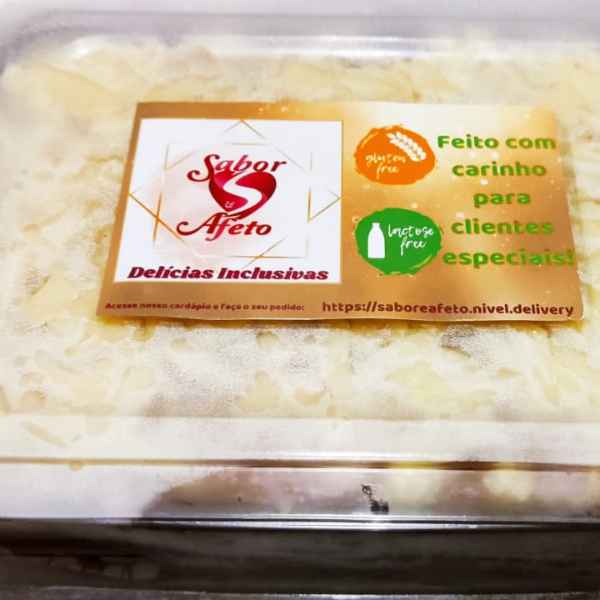 Lasanha ao Molho Branco com Frango - 400 gramas (Imagem Principal)