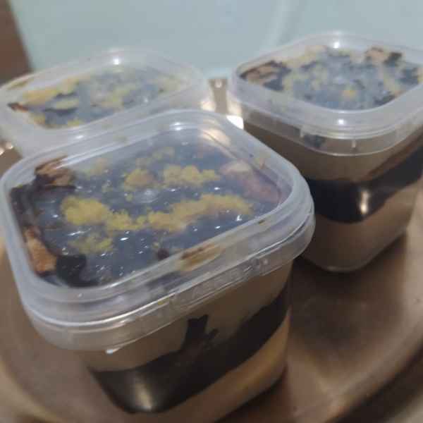 Bolo de Pote - Cenoura com Chocolate (Sem Glúten e Sem Lactose) (Imagem secundária 1)