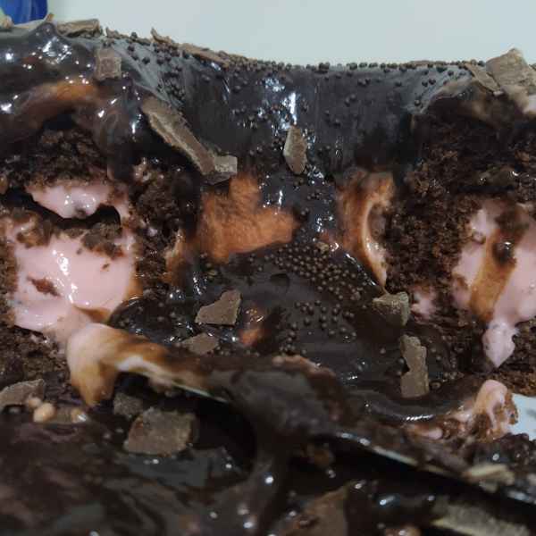 Bolo Vulcão Gourmet (Sem Glúten e sem Lactose) (Imagem secundária 1)