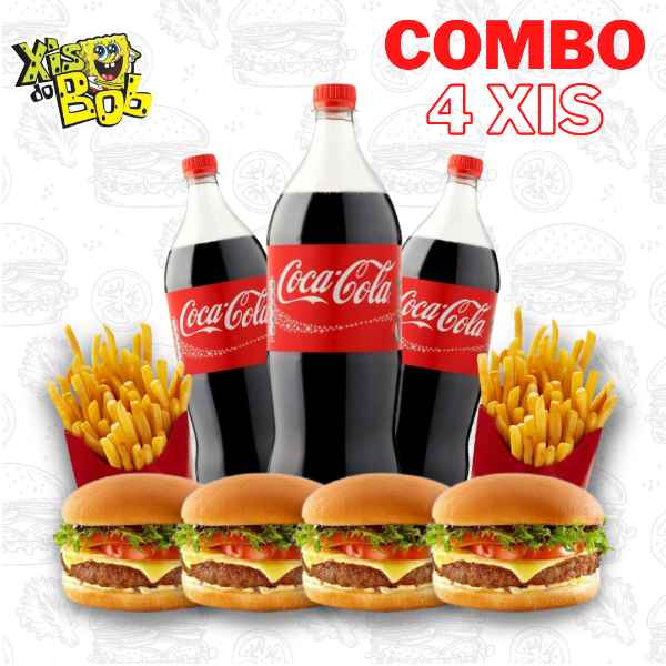 Combo 4 Xis (Imagem Principal)