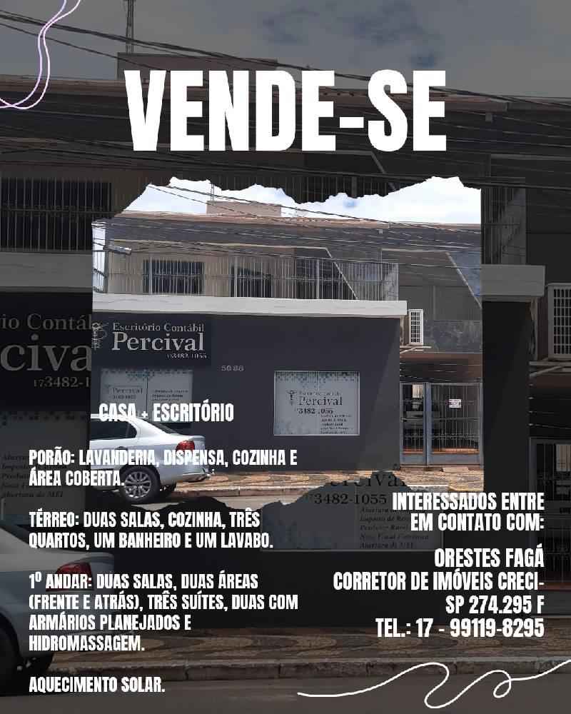 Sobrado com Salão Comercial