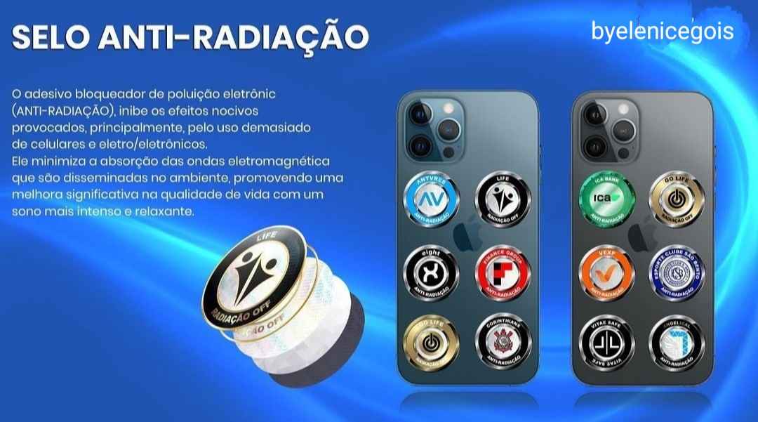 SELO RADIATION FREE (ANTI-RADIAÇÃO) (Imagem Principal)