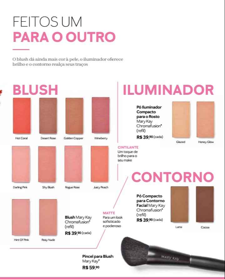 Blush e Iluminador (Imagem Principal)