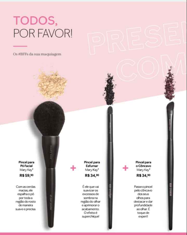 Linha de Pinceis Mary Kay (Imagem Principal)