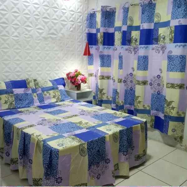 Kit Colcha + Cortina (Imagem Principal)