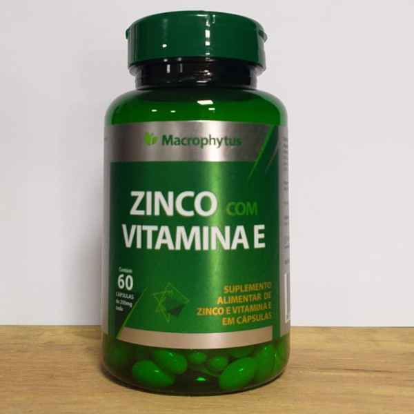ZINCO COM VITAMINA E MACROPHYTUS (Imagem Principal)