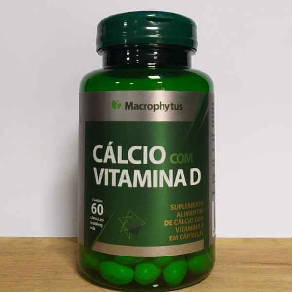CÁLCIO COM VITAMINA D MACROPHYTUS (Imagem Principal)