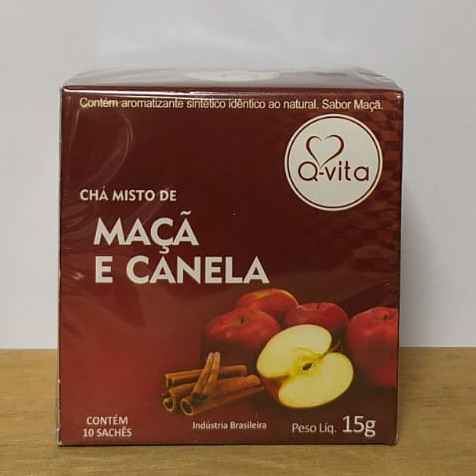 CHÁ MISTO DE MAÇÃ E CANELA QVITA (Imagem Principal)