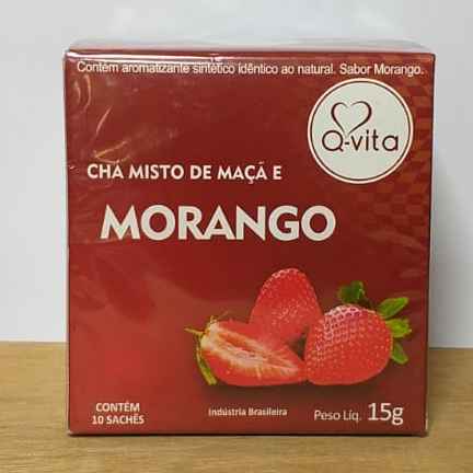CHÁ MISTO DE MAÇÃ E MORANGO QVITA (Imagem Principal)