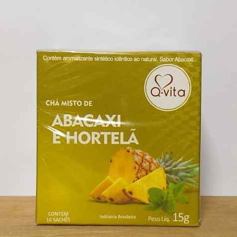 CHÁ MISTO DE ABACAXI E HORTELÃ QVITA (Imagem Principal)
