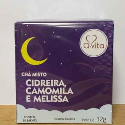 CHÁ MISTO CIDREIRA, CAMOMILA E MELISSA QVITA (Imagem Principal)