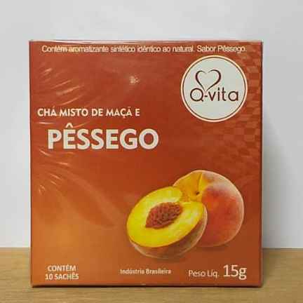 CHÁ MISTO DE MAÇÃ E PESSÊGO QVITA (Imagem Principal)