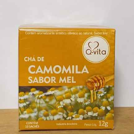 CHÁ DE CAMOMILA SABOR MEL QVITA (Imagem Principal)