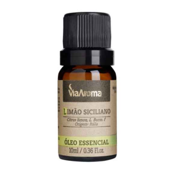 ÓLEO ESSENCIAL 10ml - LIMÃO SICILIANO VIAAROMA (Imagem Principal)