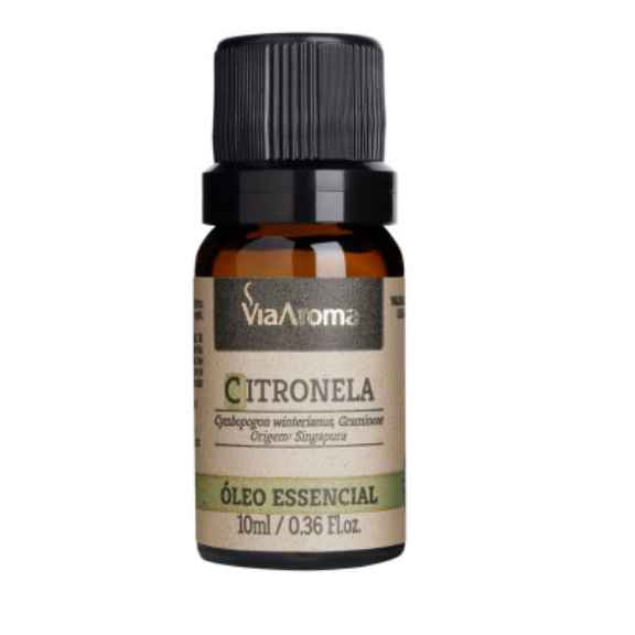 ÓLEO ESSENCIAL 10ml - CITRONELA VIAAROMA (Imagem Principal)