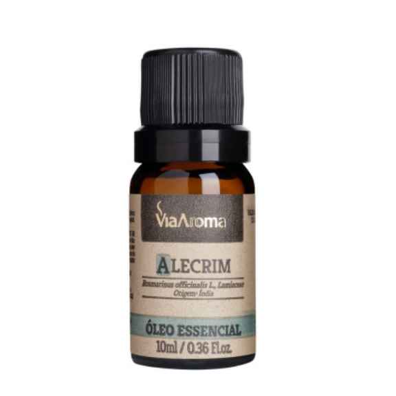 ÓLEO ESSENCIAL 10ml - ALECRIM VIAAROMA (Imagem Principal)