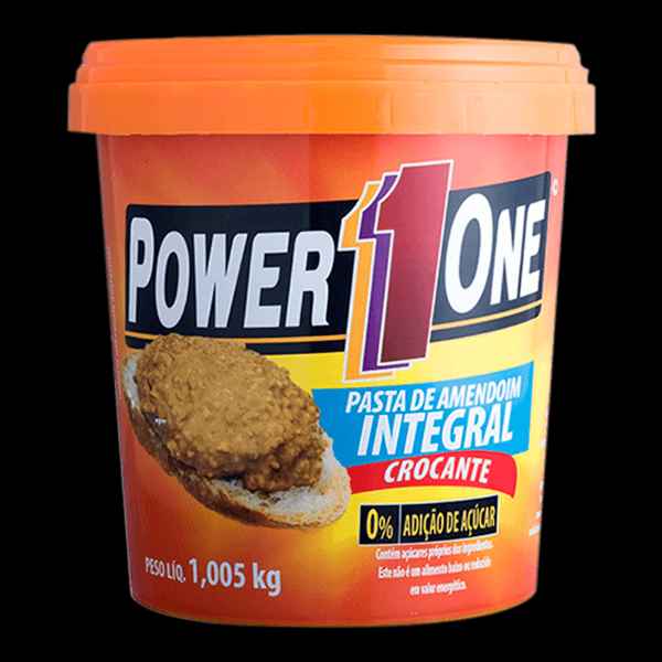 PASTA DE AMENDOIM POWER ONE CROCANTE 1,005 KG (Imagem Principal)