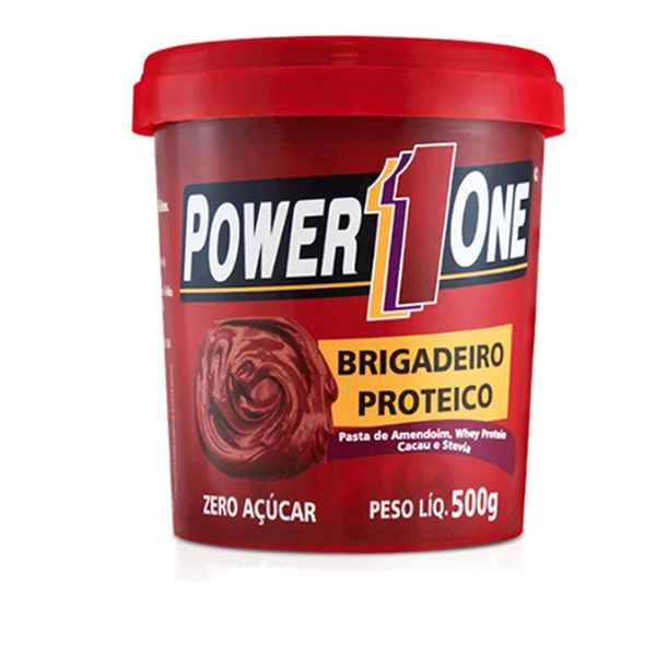 PASTA DE AMENDOIM POWER ONE BRIGADEIRO PROTEICO 500G (Imagem Principal)