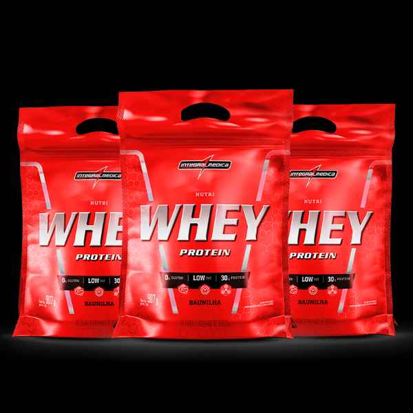 WHEY PROTEIN REFIL INTEGRAL MEDICA 907G SABOR BAUNILHA (Imagem Principal)