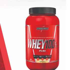 WHEY 100% PURE INTEGRALMEDICA 907G SABOR CHOCOLATE (Imagem Principal)