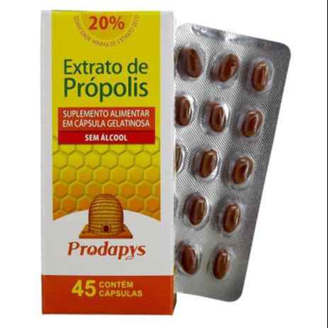 EXTRATO DE PRÓPOLIS SEM ALCOOL EM CAPSULA (Imagem Principal)