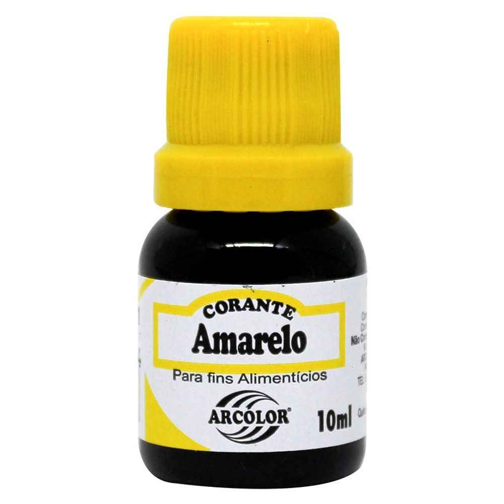 CORANTE ALIMENTICIO ARCOLOR AMARELO 10 ML (Imagem Principal)