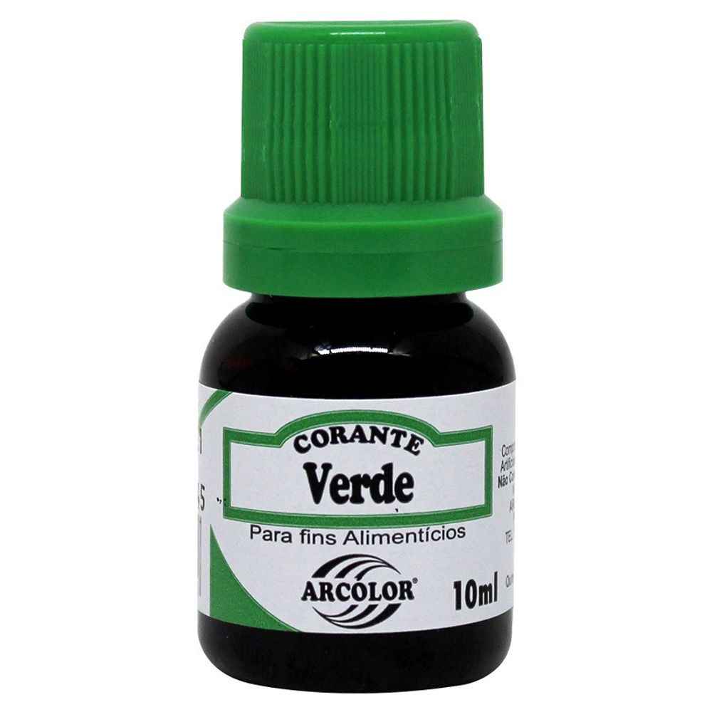 CORANTE ALIMENTICIO ARCOLOR VERDE 10 ML (Imagem Principal)
