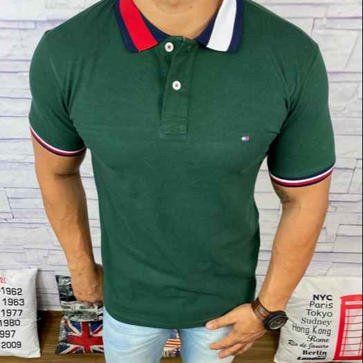 Camisa Polo Tommy Hilfiger - temos várias cores (Imagem Principal)