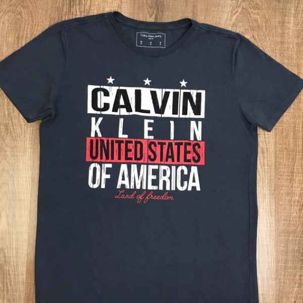 Camiseta Calven klein Grafite (Imagem Principal)