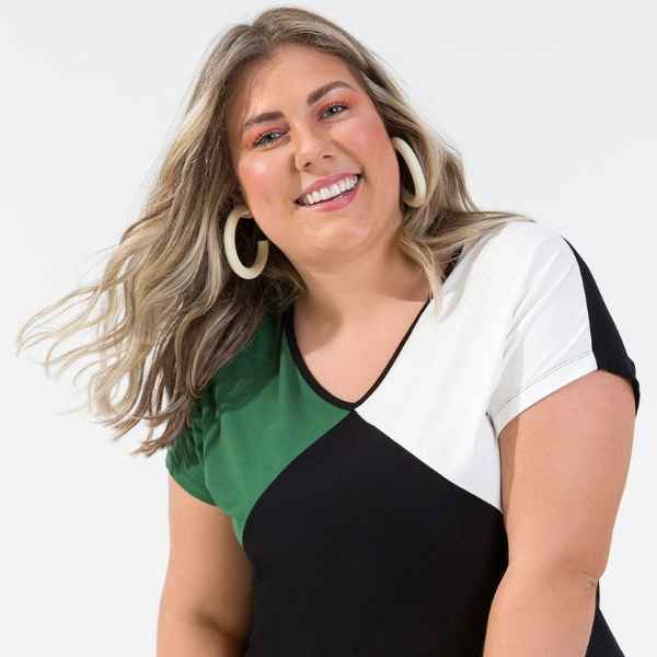 BLUSA FEMININA PLUS SIZE - PLUS G2 (Imagem Principal)