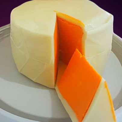 Queijo recheado com Cheddar (Imagem Principal)