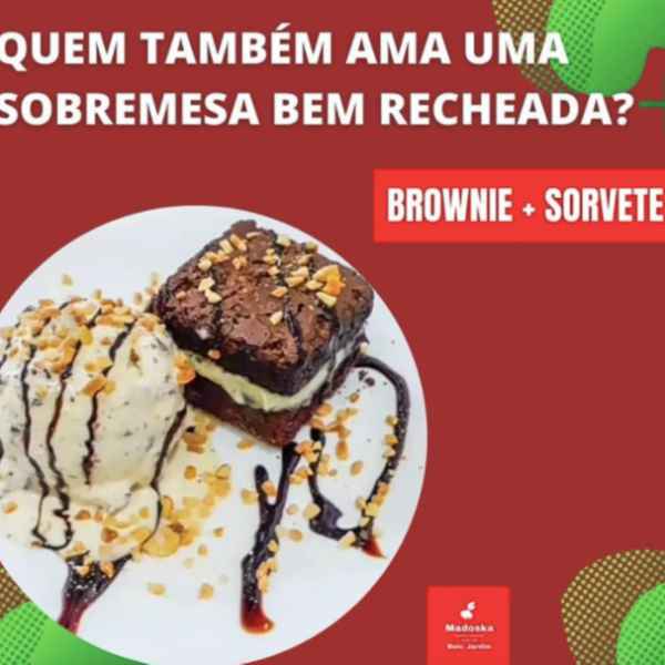 brownie + Sorvete (Imagem Principal)