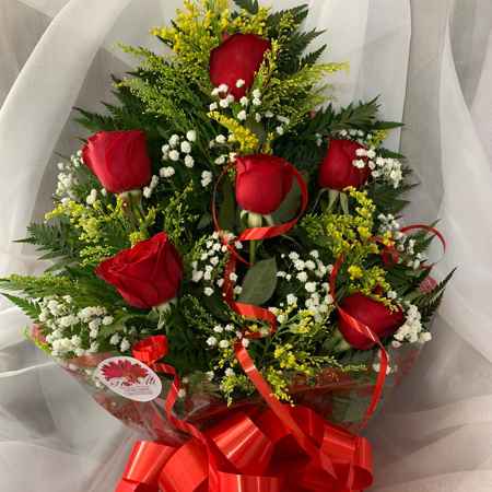 Buquê Com 6 Rosas (Imagem Principal)