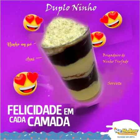 Açaí Mix + Sorvete - Duplo Ninho (Imagem Principal)
