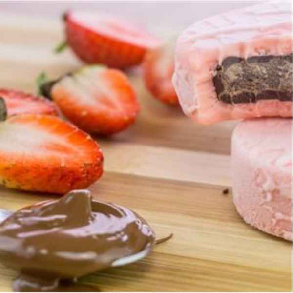 Morango com creme de avelã (Imagem Principal)